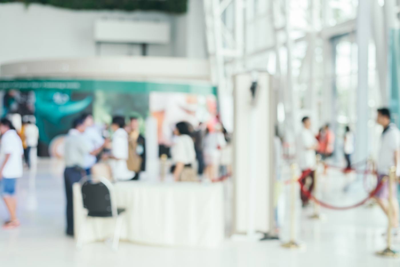 Visitors at Ceramica Expo